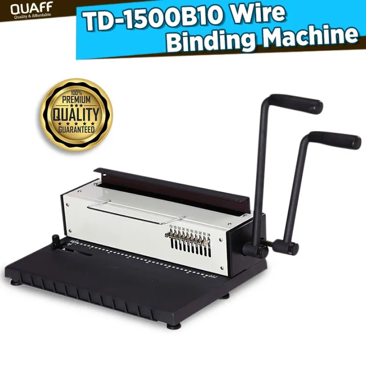 Quaff Binding Machine A4 Ring Sd1201 / Sd1501A21 Wire Td1500B10