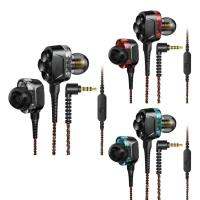 Wired Heavy Bass Headphones Universal Heavy Bass Stereo Earphones Built-In Speaker Sports Earphones for Computer Laptop Tablet and Mobile Phone capable