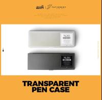 กล่องดินสอใส Transparent Pen-Pencil CASE สไตล์เรียบง่าย minimal