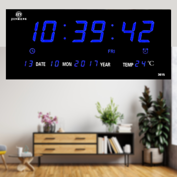 jinheng-นาฬิกาดิจิตอล-led-jh-3615-แขวนติดผนัง-number-clockติดผนังขนาด-36x15x3cm-พร้อมหัวชาทและusb