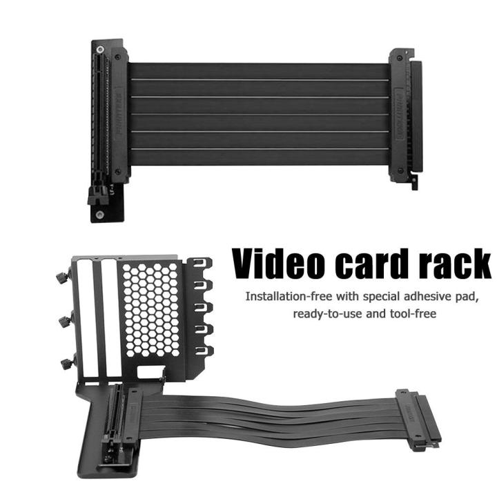 graphics-card-holder-vertical-stand-desktop-case-video-card-extension-mounting-bracket-for-7-pci-chassis-pc-case-for-phanteks