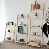 [COD] Clothing store decoration shoe against the wall stairs shelf simple floor bookshelf solid display