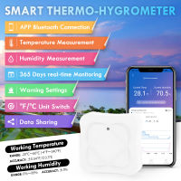 BTMETER 930A สมาร์ทไฮโกรมิเตอร์เครื่องวัดอุณหภูมิ,บลูทูธไร้สายอุณหภูมิห้องเซ็นเซอร์ความชื้นกับ App,365วันบันทึกข้อมูล