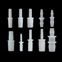 ∋✉۩ 5PCS 3mm 4mm 5mm 6mm 8mm 9mm 10mm 11mm 12mm Hose Barb Two Way Plastic Connector Pipe Fitting Reducer For Aquarium Fish Tank