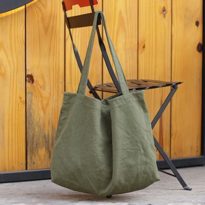 Fashion Big Beach Tote Bag High Capacity Minimalist Canvas Bag Tote Bags Solid Color Multifunction Handbags For Ladies