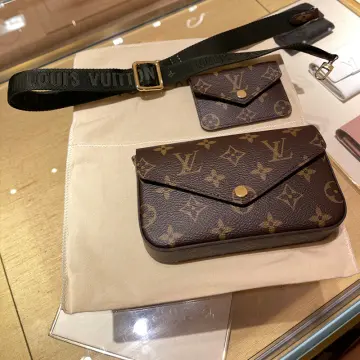 tas sling-bag Louis Vuitton Monogram Felicie Strap & Go 2021 Sling