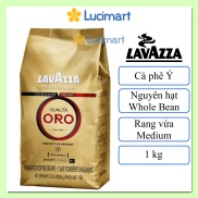 Cà phê Ý Lavazza nguyên hạt Qualita Oro Whole Bean Coffee, 100% Arabica