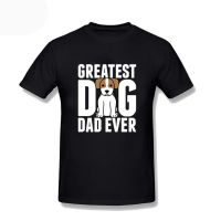 MenS Best Jack Russell Terrier Dad Ever T Shirt Men Short Sleeve Dog Lover Tee Shirt Streetwear T Shirt Cotton Tops Plus Size S-4XL-5XL-6XL