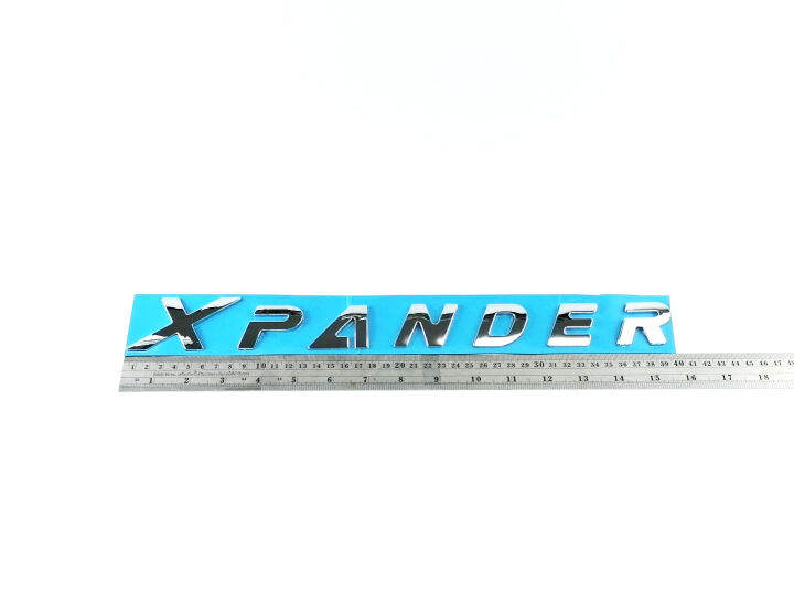 logo-x-pander-โลโก้-x-pander-ของแท้-ติด-mitsubishi-x-pander-ชุปโครเมี่ยม-1ชิ้น-มีบริการเก็บเงินปลายทาง