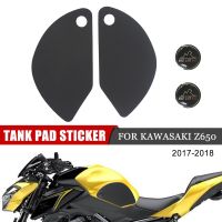 ♛۩ Motorcycle Side Tank Pad Protector Sticker Decal PVC Anti Slip Oil Gas Knee Grip Traction Pads For KAWASAKI Z650 Z 650 2017 2018