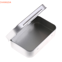 ?【Lowest price】CHANGDA 95*60*20mm Metal Tin flip Storage BOX Case Organizer for Coin Candy Keys