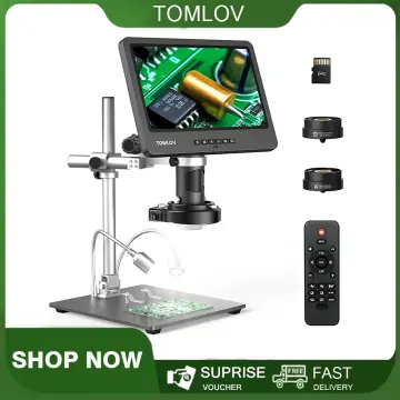 TOMLOV DM602 Pro 10.1 Inch HDMI Digital Microscope