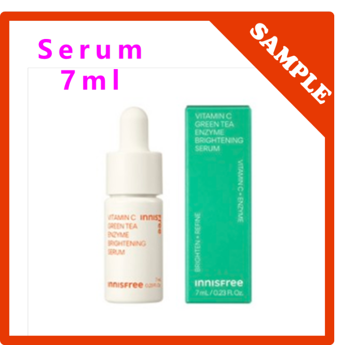[SAMPLE] innisfree Vitamin C Green Tea Enzyme Brightening Serum 7ml ...