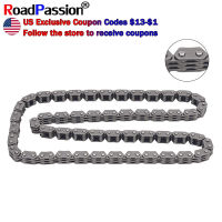 รถจักรยานยนต์มอเตอร์ไซด์ Links อุปกรณ์เสริมเครื่องยนต์ Cam Timing Chain สำหรับ Yamaha FZR250 Genesis FZR250R 3LN FZX250 ZEAL 945-90851-12