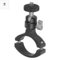 P9YN2ไฟฉายที่วางลำโพงโลหะทั้งหมดสำหรับ Gopro 11 10 9 1/4 "แฮนด์สกรูยึดขายึดกล้องโกโปรแท่นยึดจักรยานที่หนีบบาร์แบบมือจับที่จับจักรยานหมุนได้สำหรับกล้อง360ที่จับติดศีรษะบอล