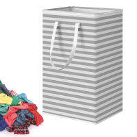 Laundry Baskets 75L Freestanding Laundry Hamper Collapsible Lightweight Hampers With Long Reinforced Handles For Laundry Clothes