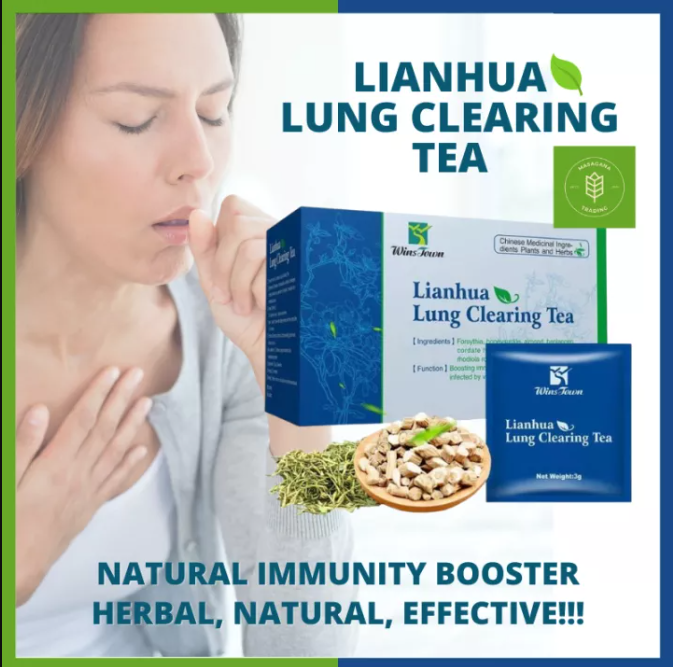 RESELLER PRICE - Authentic LH Lung Clearing Tea (20 bags per box) 10PCS ...