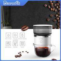 Dropshipme เครื่องชงกาแฟแบบหยด,เครื่องสกัดกาแฟกึ่งอัตโนมัติใช้แบตเตอรี่สำหรับกลางแจ้งในบ้านในสำนักงานค่าย Yuanyuan