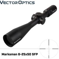 VECTOR OPTICS MARKSMAN6-25x50 SFP แกะสลัก MPT Reticle เลนส์เคลือบพิเศษ US Optical  Crystal Clear