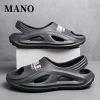 2023 New Fashion version Mano Sandals Mens Hole Shoes Summer New Outerwear Anti-slip Soft Sole Stepping on Shit Feeling Driving Mens Beach Shoes Men