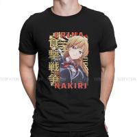 Food Wars Erina Nakiri T Shirt Classic Grunge Summer Oversized Cotton MenS Clothes Harajuku Crewneck Tshirt 【Size S-4XL-5XL-6XL】