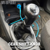 56ความเร็วรถความเร็วเกียร์ Shift Knob Lever Stick Gaitor Boot สำหรับ Opel Vauxhall Corsa D 2006 2007 2008 2009 2013 2014