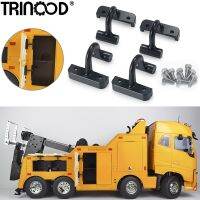 TRINOOD Metal Hinge RC Trailer Cargo Box Hinge for Tamiya 1/14 FH16 GLOBETROTTER 8X4 Tow Truck Heavy Rescue Upgrade Parts  Power Points  Switches Save