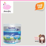 สีน้ำทาภายใน TOA SUPERSHIELD DURACLEAN A PLUS #8300 สี SNOWFLAKE CONFETTI กึ่งเงา 2.5 แกลลอนWATER-BASED INTERIOR PAINT TOA SUPERSHIELD DURACLEAN SNOWFLAKE CONFETTI #8300 SEMI-GLOSS 2.5GAL **ขายดีที่สุด**