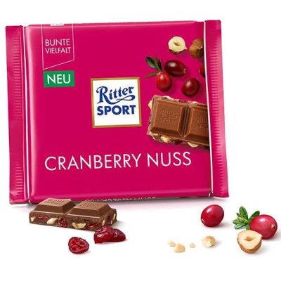 Items for you 👉 Ritter sport 250g. 2รสชาติให้เลือก cranberry nuss &amp; golden edition ช็อกโกแลตเยอรมัน cranberry nuss