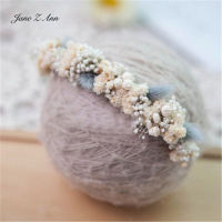 เด็กถ่ายภาพผมวงอมตะดอกไม้ Newbornheaddress หัวดอกไม้0-3ปีเด็กสตูดิโอถ่ายภาพ