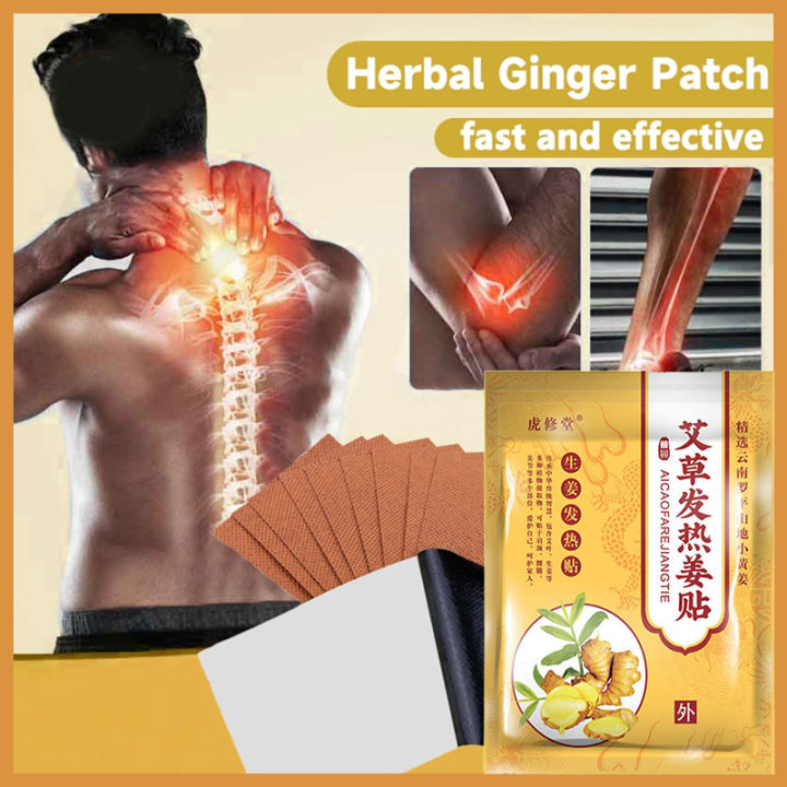 Herbal Ginger Patch Health Care for Knee Neck Back Pain Relief Promote ...