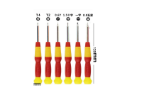 ไขควงสำหรับซ่อมมือถือ T2 T4  0.8 Y0.6 ถอดประกอบมือถือ iPhone / Samsung / IOS / Android / เปลี่ยนแบต / จอ / ซ่อมมือถือ / ScrewDriver / Repair