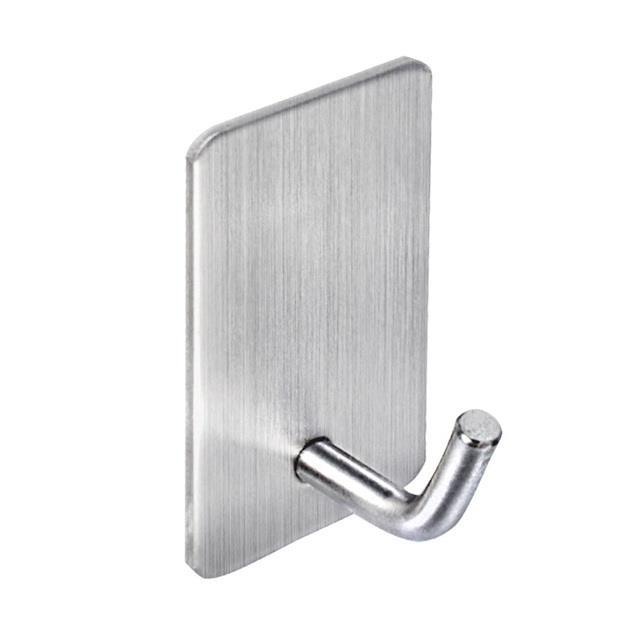 stainless-steel-wall-hook-self-adhesive-sticky-kitchen-home-bathroom-bath-ball-key-bag-coat-hanger-storage-hanging-holder-rack