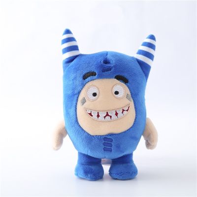 15-18CM 7 Style Oddbods Plush Toy Oddbods Monster Stuffed Dolls Treasure Of Soldiers Monster Doll Buuble Pogo Zee Birthday Gifts