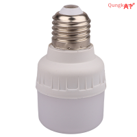 Qungkun? สำหรับบันไดทางเดินกลางคืนโคมไฟทางเดิน3W 5W 7W 9W 12W 15W E27 220V LED เซ็นเซอร์ตรวจจับการเคลื่อนไหวด้วยเสียงหลอดไฟสีขาว