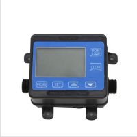 G1/2“ Flowmeter Controller Flow Reader and hall effect water flow sensor with solenoid Valve with 24V adapter