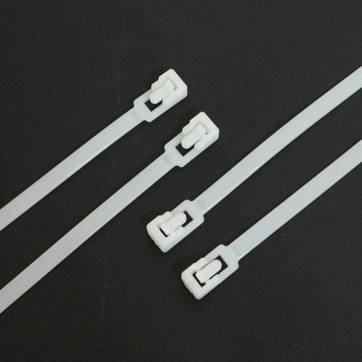 5x150-200-300-8x350-400-500-600-มม-ไนลอน-releasable-สายผูก-100pcs-สีพลาสติก-self-locking-reusable-loop-wrap-zip-bundle-yrrey