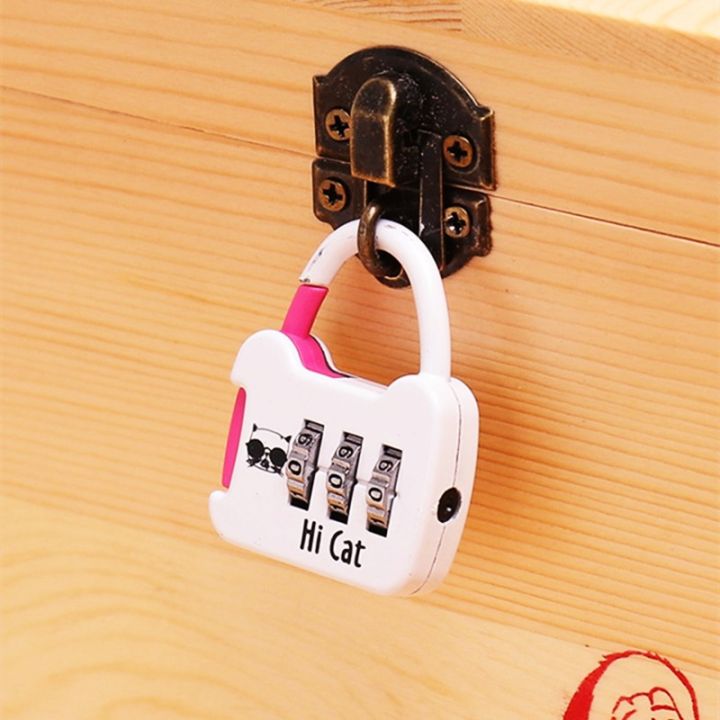 แม่กุญแจใส่รหัสขนาดเล็ก-กุญแจล็อครหัส-แม่กุญแจ-ใช้ล็อคกระเป๋า-หรือตู้ล็อกเกอร์-กุญแจใส่รหัส