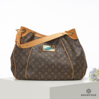 LOUIS VUITTON GALLIERA PM BROWN MONOGRAM EBENE CANVAS GHW