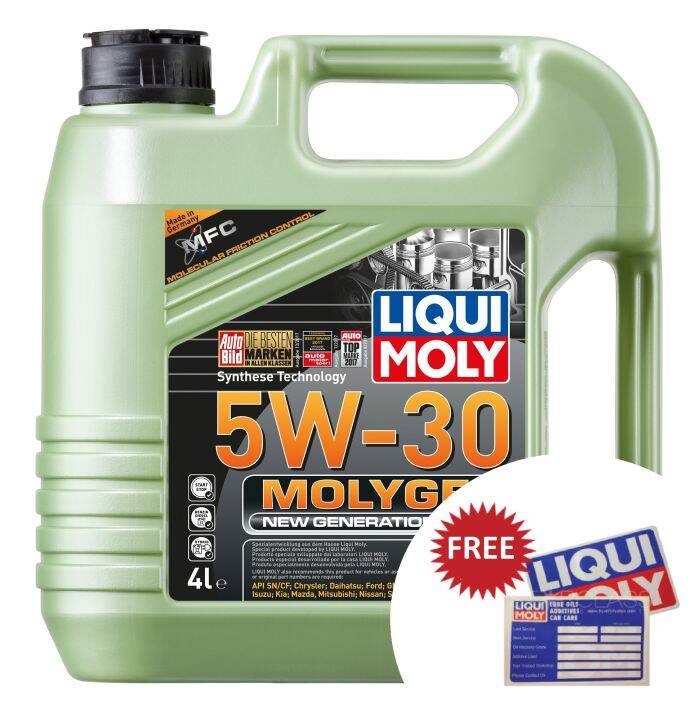 Liqui Moly Molygen New Generation Engine oil 5W30 4L Lazada