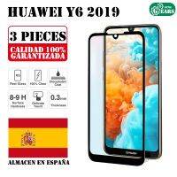 《Voice of The Times》กระจกกันความ《Voice of The Times》อย่างเต็มที่ชุด Huawei Y6 2019 3ชิ้นปกป้องหน้าจอป้องกันรอยขีดข่วนแบบบางเฉียบ