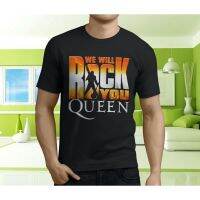 Hot sale Queen Band Thin Lizzy band graphic Mens 100% Cotton Round Neck Short Sleeve T-Shirt  Adult clothes