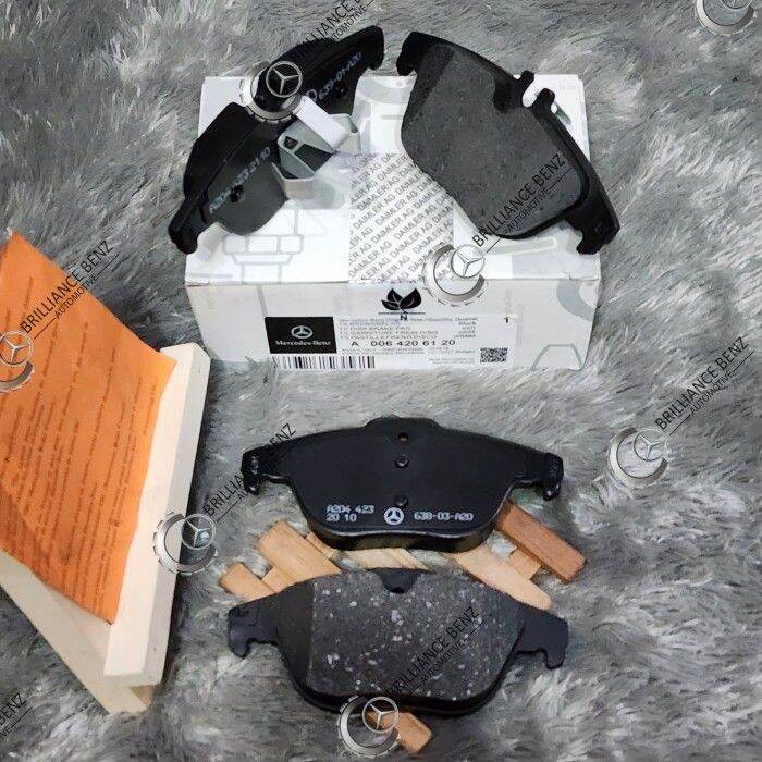 KAMPAS REM BRAKE PAD BELAKANG W204 C200 C250 MERCEDES BENZ A0064206120