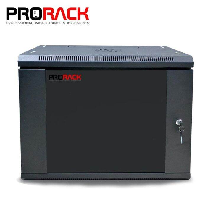 PRORACK 9U Server Rack Cabinet (For Self-Assembly) Wall mountable ...