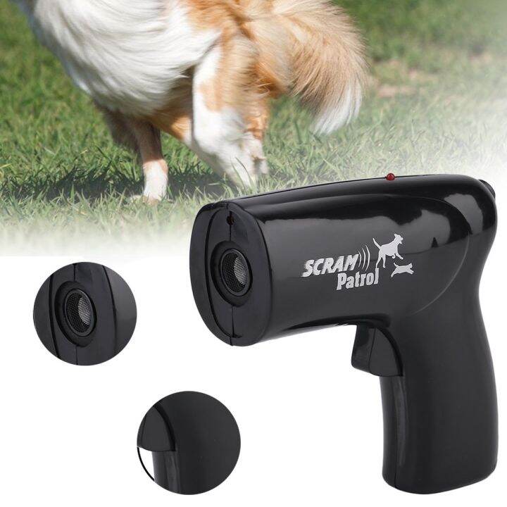 Ultrasonic Dog Cat Repeller Infrared Laser Chaser Mini Portable Animal