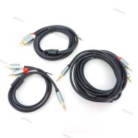 1/3meter 3.5mm male jack to 2 RCA Audio Cable connector Speaker wire 2RCA to 3.5 Male Splitter Aux cord for TV PC Amplifier DVD WDAGTH