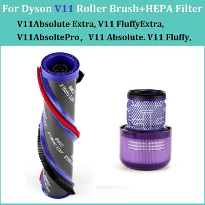 For V11 Cordless Vacuum Cleaner Replacement Part Roller Brush Roll Bar HEPA Filter V11 FluffyExtra V11AbsoltePro