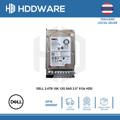 DELL 2.4TB 10K 12G SAS 2.5 512e HDD // RWR8F // 0RWR8F // DL2400MM0159