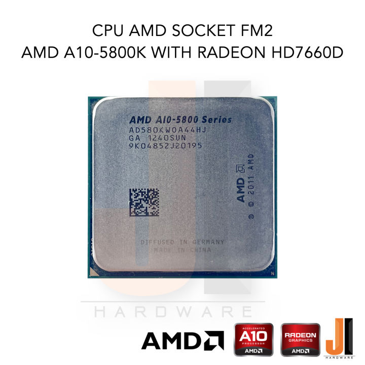 cpu-amd-a10-5800k-4-core-4-thread-3-8-4-2-ghz-4-mb-l2-cache-100-watts-tdp-no-fan-socket-fm2-สินค้ามือสองสภาพดีมีการรับประกัน