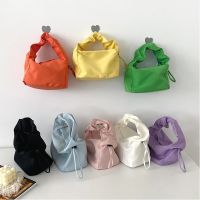 ZZOOI Hylhexyr Small Square Bag Nylon Women Causal Handbags Female Armpit Bags Female Totes Solid Color